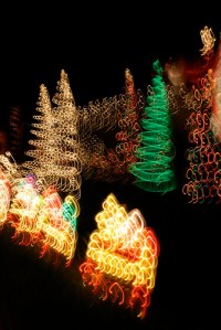 dizzy holiday lights