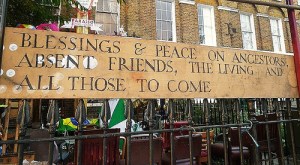 giving blessings and peace